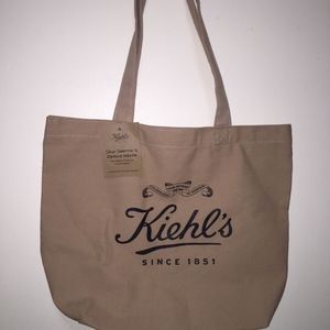 Kiehl's Limited Edition Reusable Tote Canvas Bag